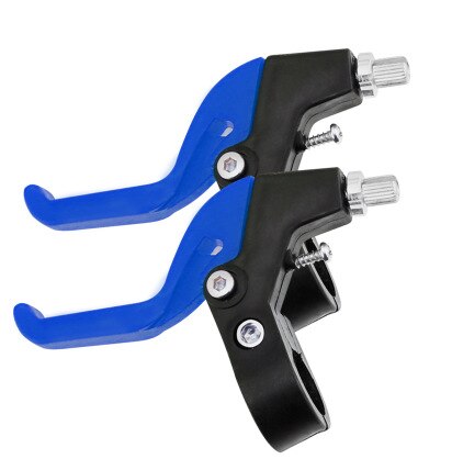 1 Pair Plastic Kids Children Bicycle Brake Handle Bike Cycling Brake Levers Kids Safety Brake: blue