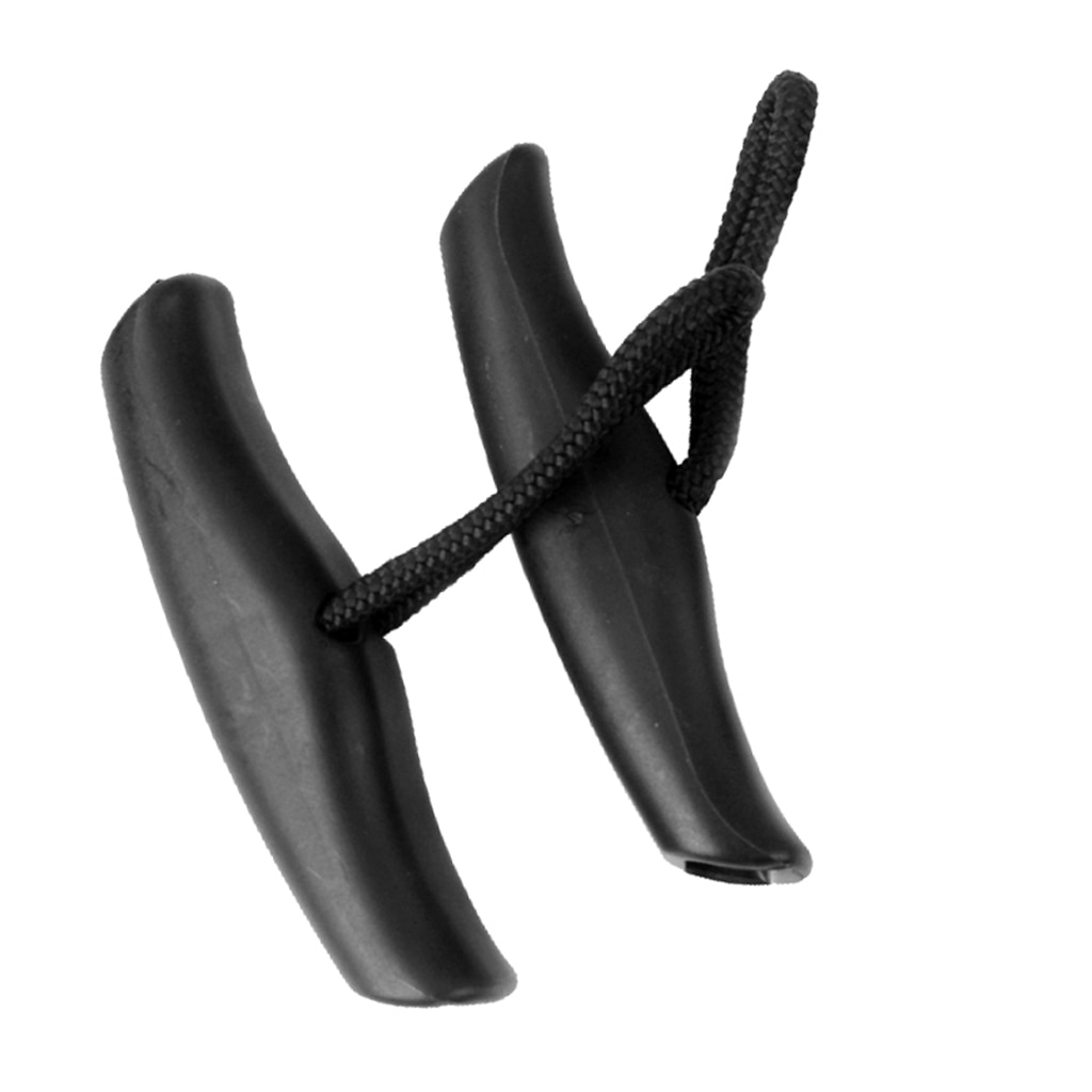 2Pcs Durable Nylon Kayak Marine Boat Canoe Pull Handle Carry Handle W/ Cord Water Sports Accessories