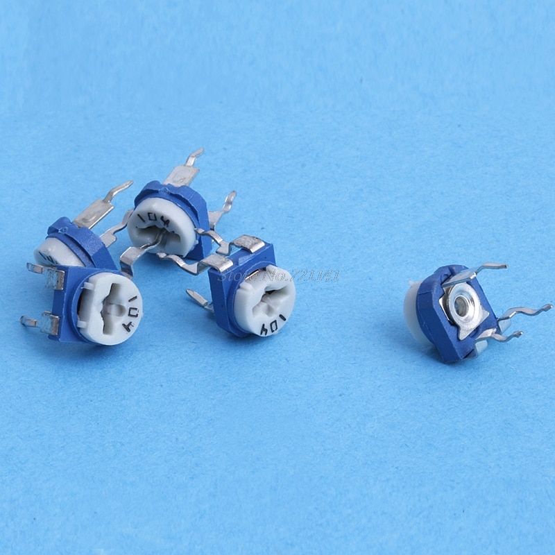 65 Pcs Variable Resistor Potentiometer Assortment Kit 13-value