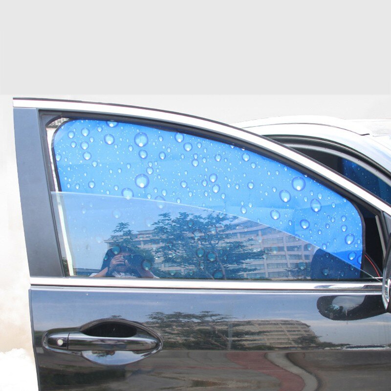 Auto Window Zonnescherm Cover Gordijn Uv-bescherming Auto Side Windows Achterruit Zonneklep Shield Mesh Zonnescherm Protector Film