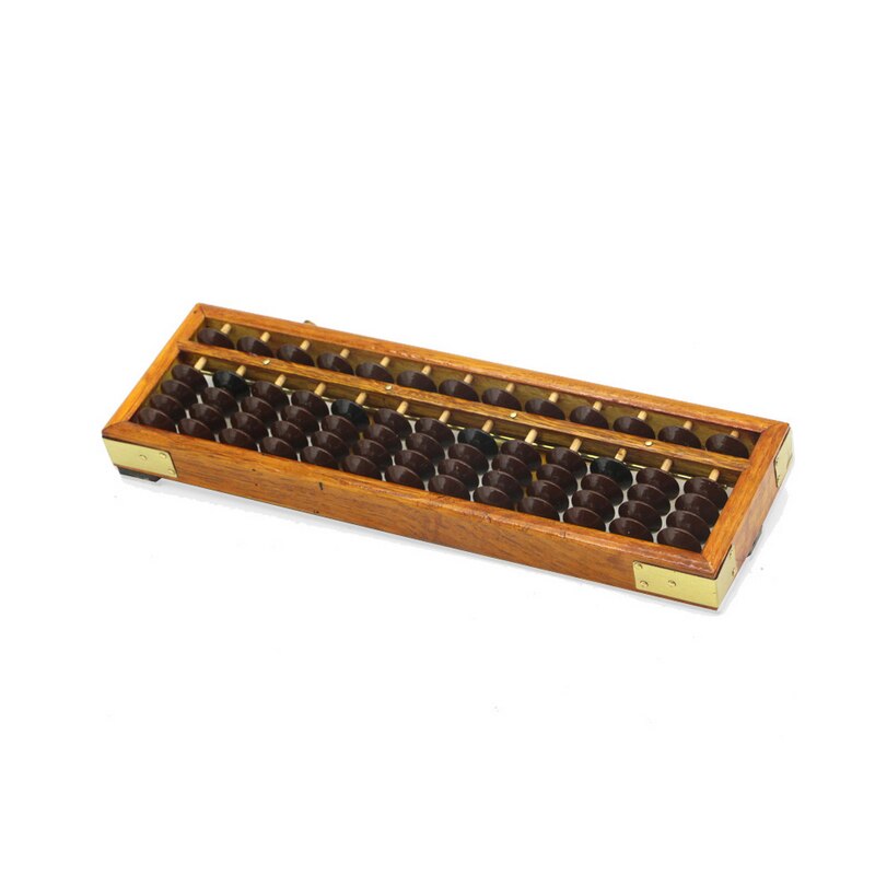 Houten Frame Klassieke Oude Rekenmachine Abacus Soroban Kunststoffen Kraal Speelgoed Ontwikkelen Kid 'S Wiskunde Abacus Intelligentie