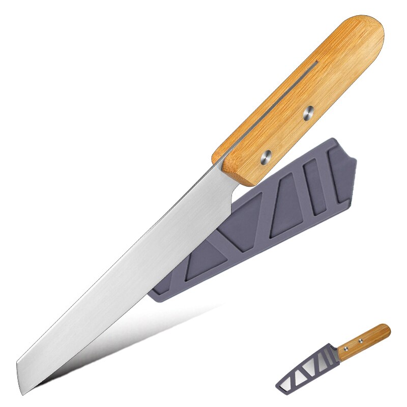 Grandsharp kiritsuke kochmesser, 8.5 cm ( vg10 zoll), 67-- lagig, damaststahl, hochkohlenstoffhaltiger edelstahl, schneidwerkzeug: Messer mit bambusgriff