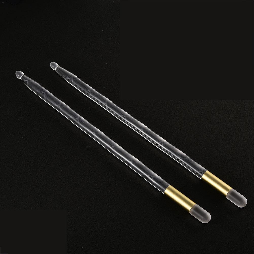 Auto Change 12 Colors Drum Sticks 5A Performance Props Luminous Drumsticks Musical Instruments Drum Sticks Music 4