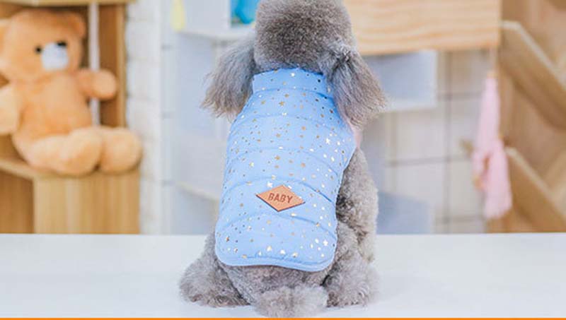 Hund vintertøj til små mellemstore kæledyr varm hund frakke jakke til små hunde chihuahua juleårspynt til hunde