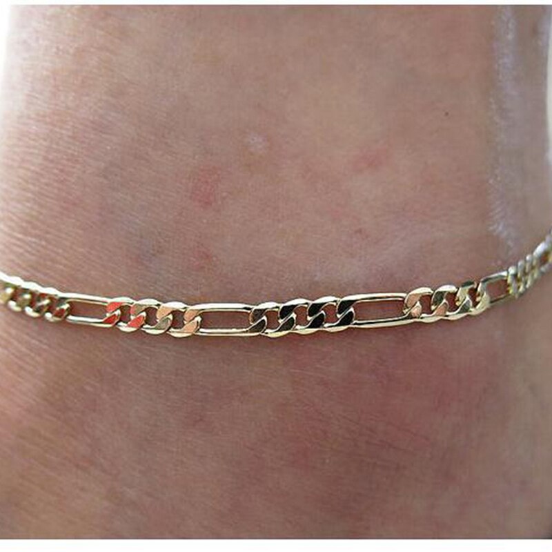 Simple Gold Chain Ankle Bracelet For Women Anklet Bracelets On The Leg For Anklets Foot Chain Bracelets Jewelry