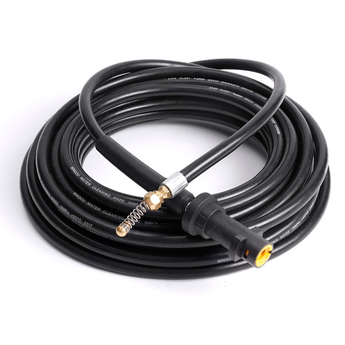6m-20m Pressure Washer Sewer Drain Water Cleaning Hose 1/4 Inch Quick Release Pipe Cleaner Sewage Pipeline for Karcher K Series