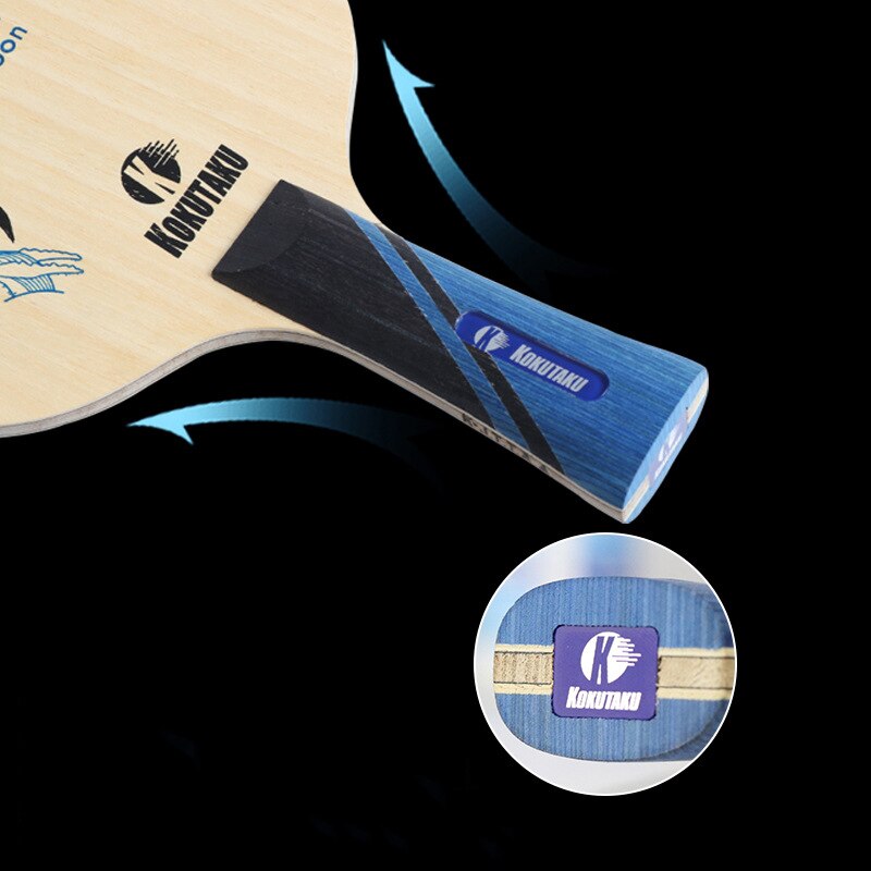 Professional table tennis training blade, 2 layers of carbon fiber plywood, 5 layers of wood for table tennis rackets -41