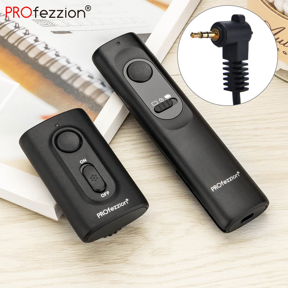 Wireless Remote Control Shutter Release 2.4GHz DSLR Controller for Canon PowerShot G5 X G10 G11 G12 G16 SX50 HS, SX60 HS SX70 HS