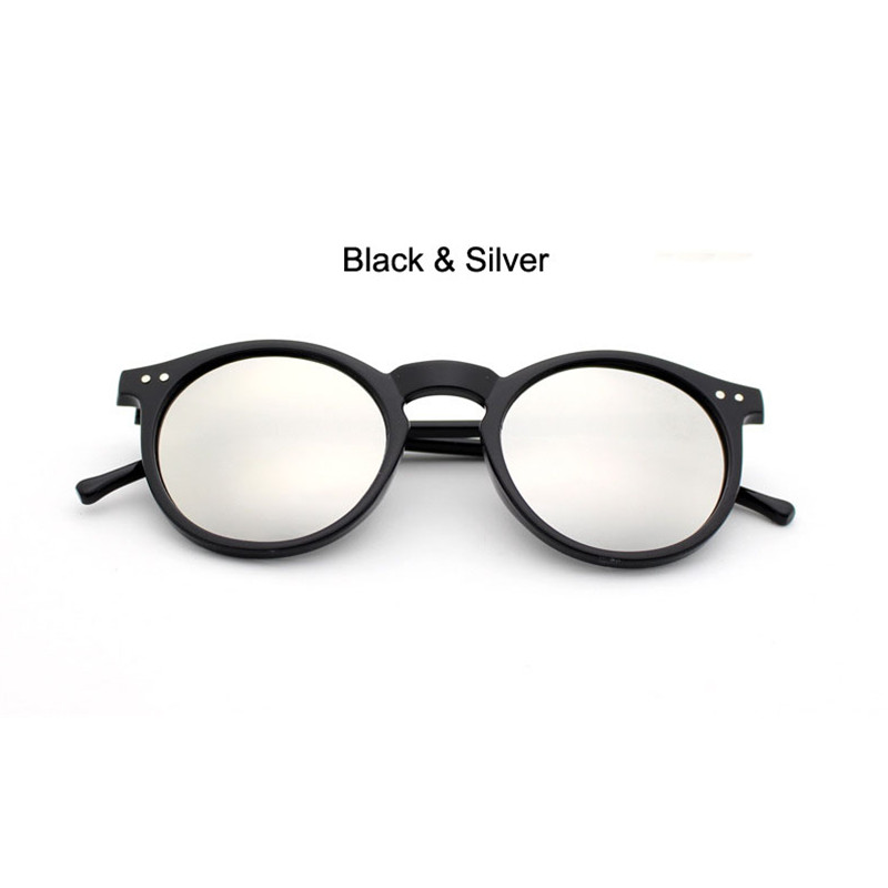 Oval Frame Zonnebril Vrouwen Retro Zonnebril Dames Zonnebril Vrouwelijke Mode Outdoor Rijden: Bsilver