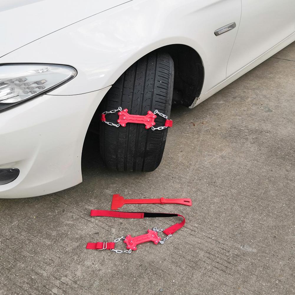 Autoband Sneeuw Keten Tractie Plaat Auto SUV Universal Emergency Anti-slip Sneeuwketting Winter Sneeuw Modder