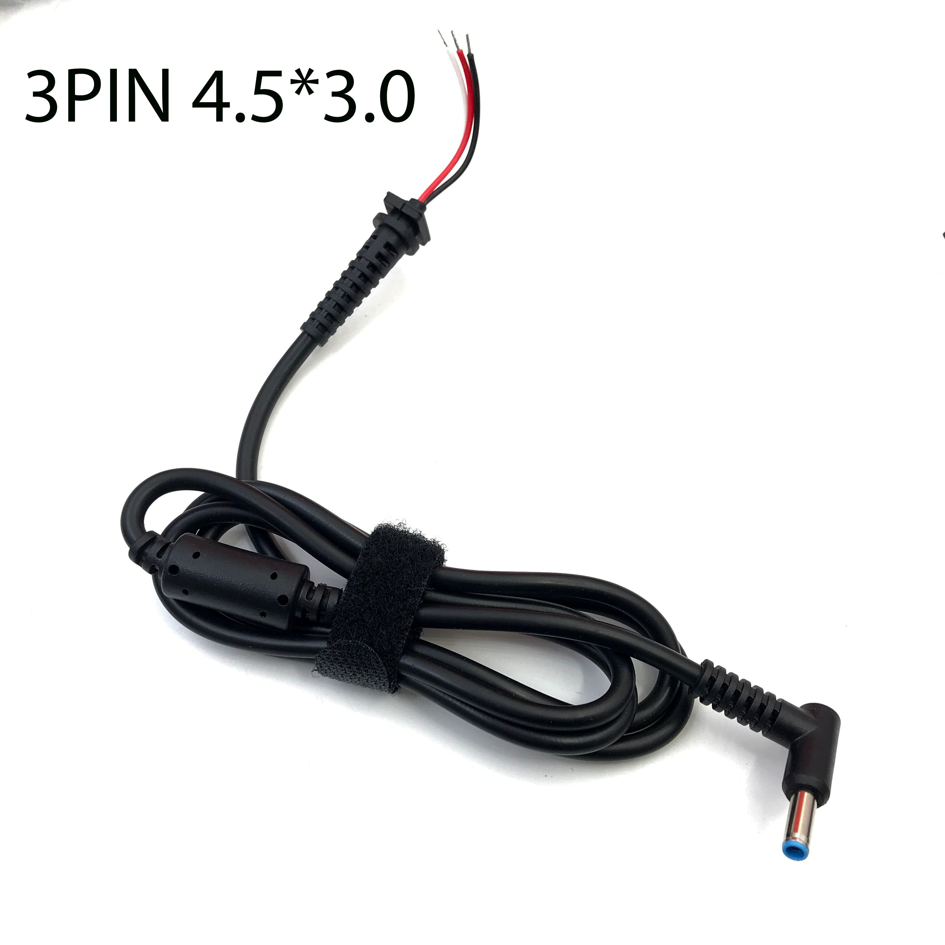 4.5X3.0 Dc Power Charger Plug Kabel Blauw Connector Met Pin Voor Hp Laptop Adapter Dc Connector 4.5*3.0Mm Kabel, 1Pcs