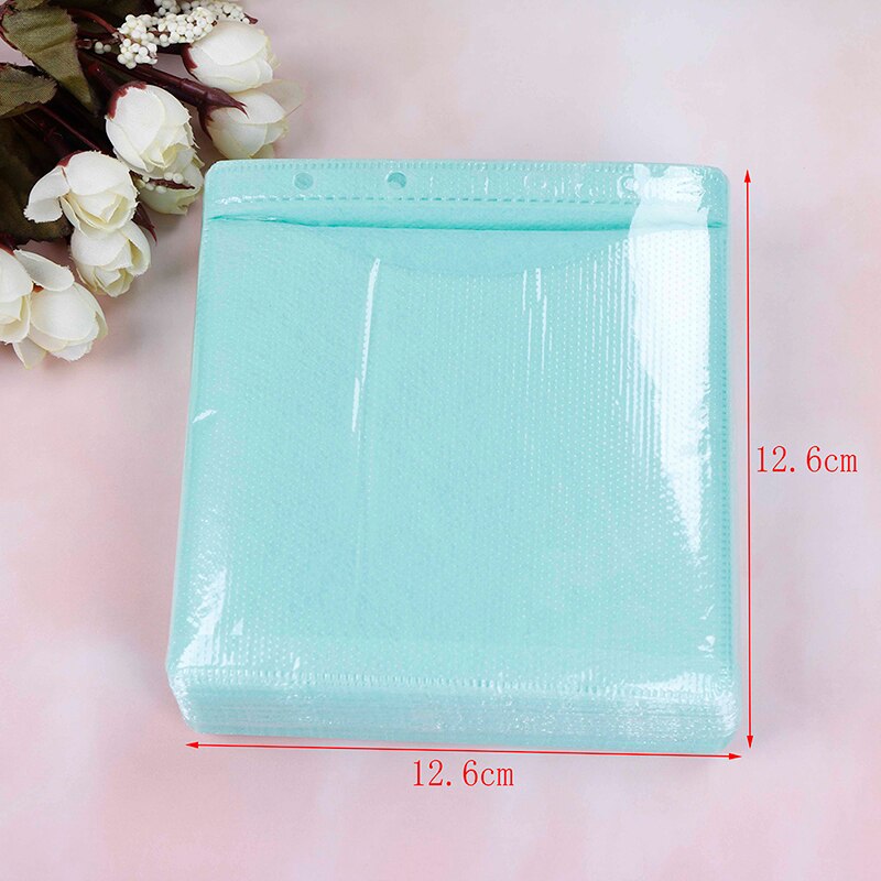 100pcs Record Plastic Bags Anti-static CD Storage Case CD DVD Double Sided Bag