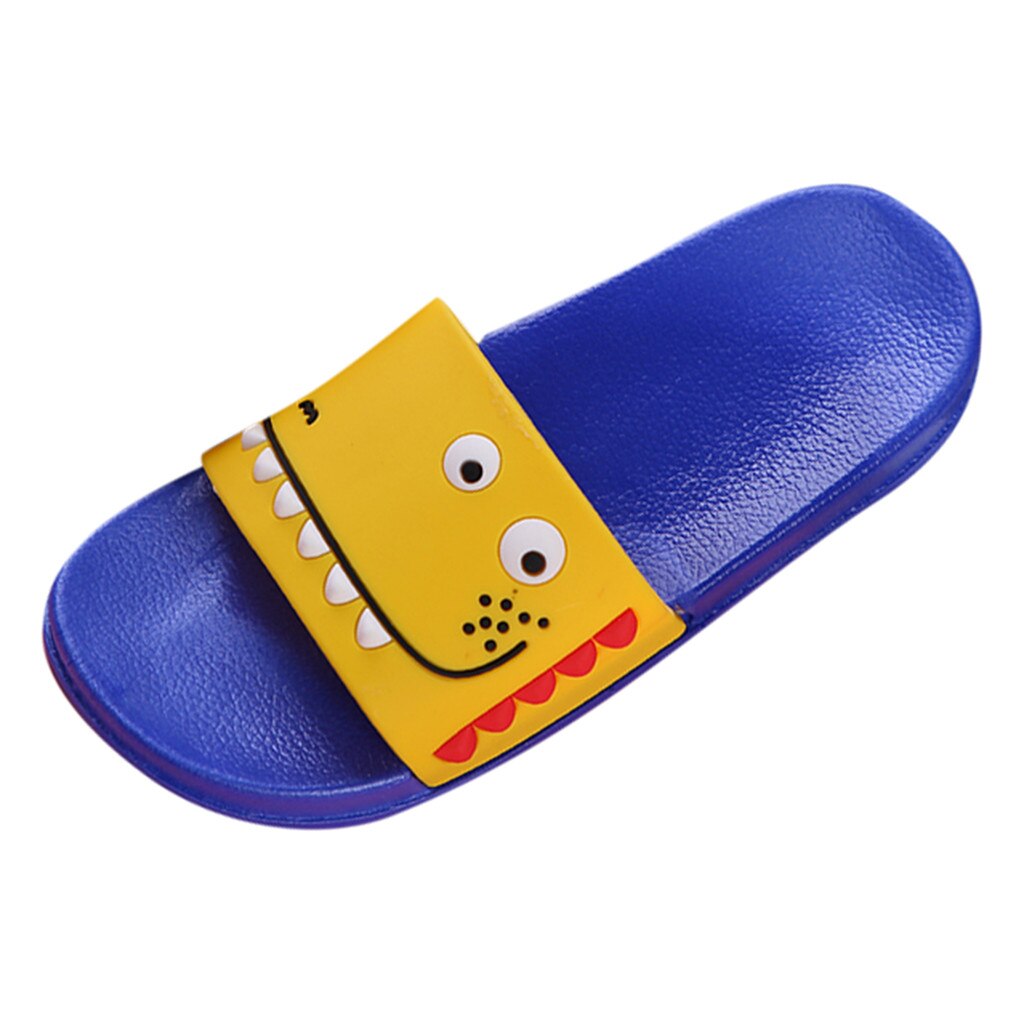 Summer Children Cartoon Slippers Kids Girls Animal Beach Shoes Sandals Toddler Boys Indoor Bathroom Flip Flops Baby Home Shoes