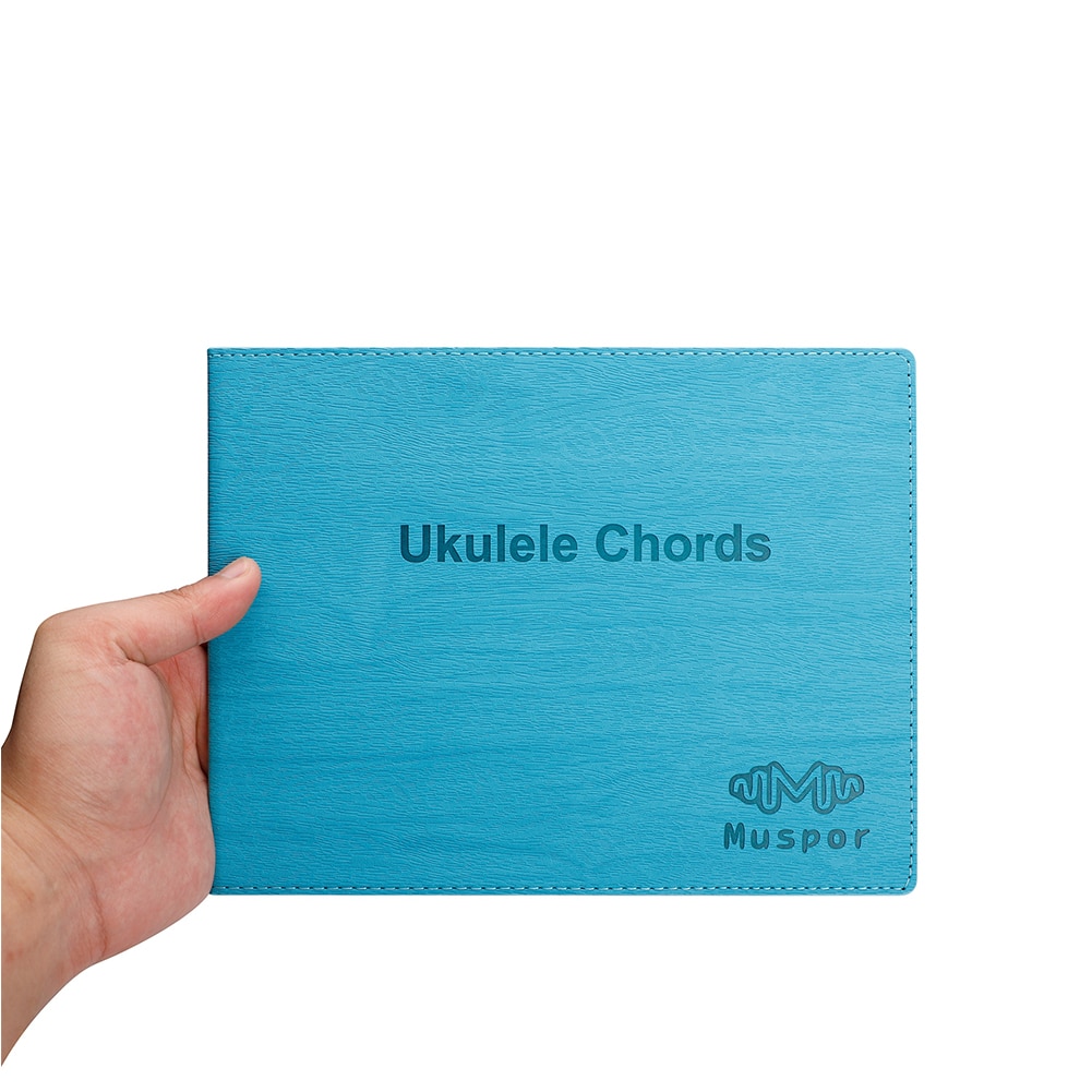 Muspor kannettava havaiji kitara sointu kirja musiikki nautinnollinen instrumentti harjoitusarkki tablatuuri ukulele sointutarvikkeet