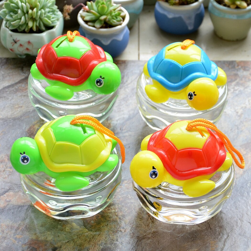 Plastic Fish Bowl Mini Portable Fish Tank Breathable Plastic Transparent Turtle Bottle Fish Tank with Lid