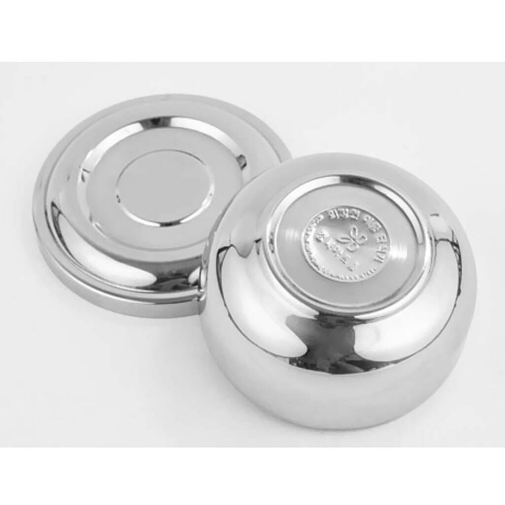 Stainless Steel Bowl Double-walled Insulated Korean Rice Soup Bowl with Lid