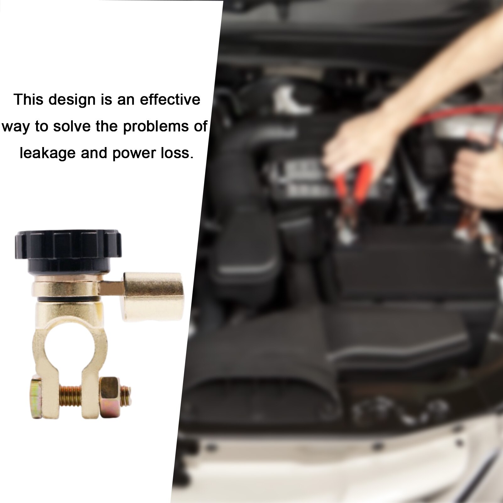 Automotive Car Post Battery Terminals Disconnecting Clamp Negative-Post Switch Terminal Connectors Clamps Car Accessories