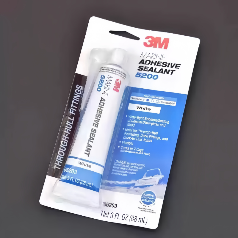 opprinnelig 3m 5200 marine limforsegling hvit polyuretan vanntett fugemasse til båter og bobiler 88ml/295ml: Blå