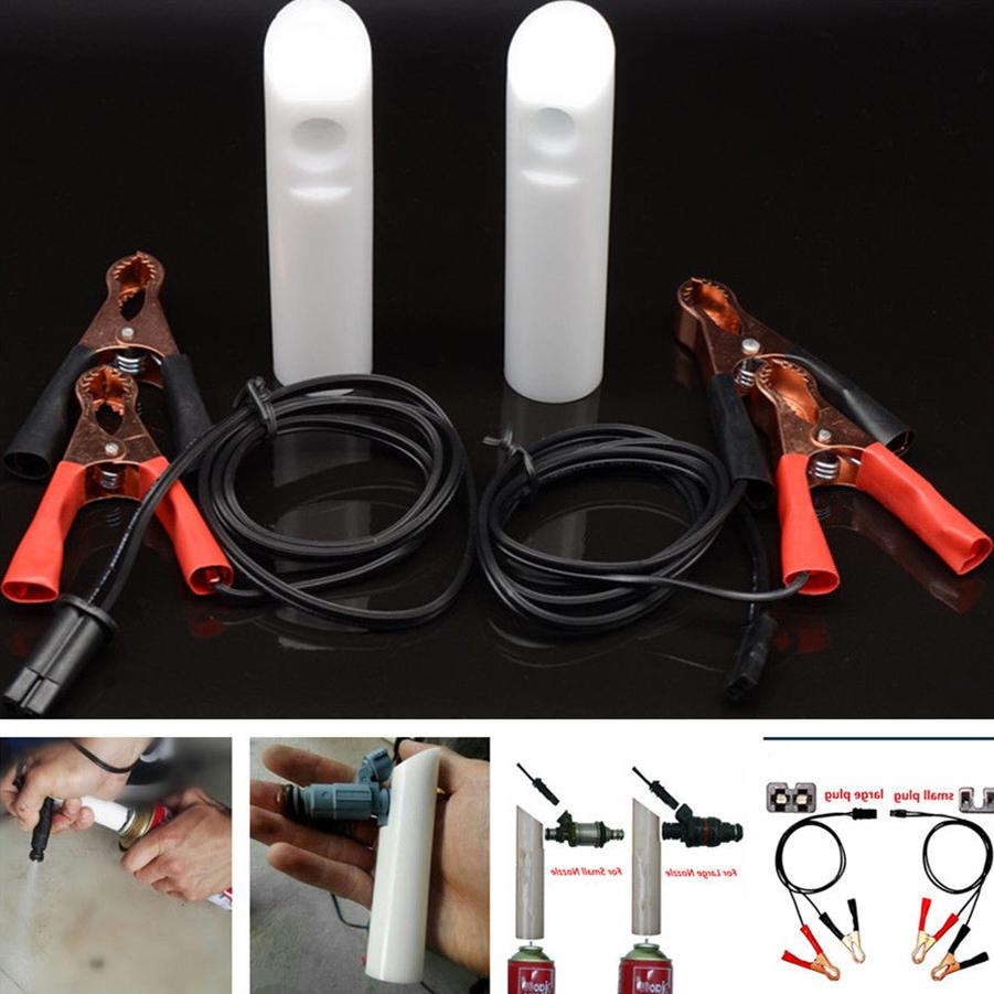 Car Fuel Injector Flush Cleaner Universal Jet Nozzle Adapter Cleaning Tool Kit Set for Auto Car Vehicles Professionally