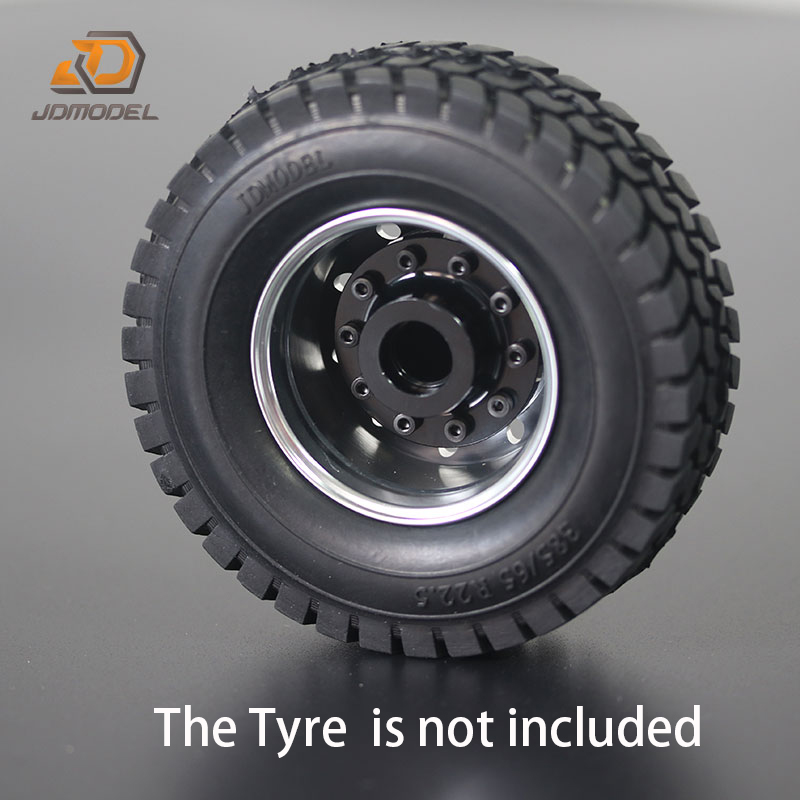 Jd Model Metalen Wielnaven Velgen Voor 1/14 Rc Tractor Truck Diy Auto Model Cadeau Speelgoed