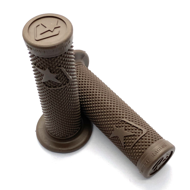 Maniglie di alta qualità Manubrio moto 7/8 '' 22MM Manopole moto universali in gomma Accessori per la modifica Design antiscivolo: Lavanda