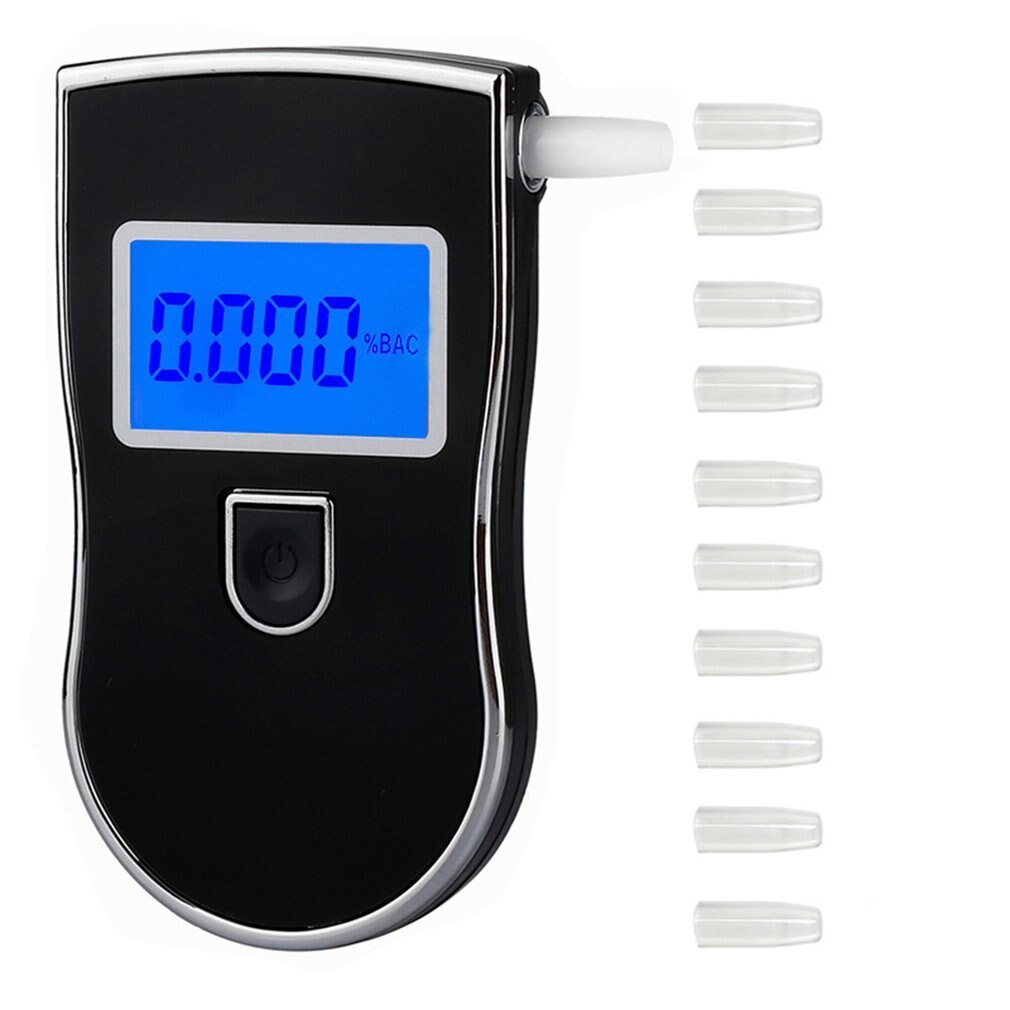 LCD Display Alcohol Tester To At6000 Ethylotest Police Digital Detector   267543194 