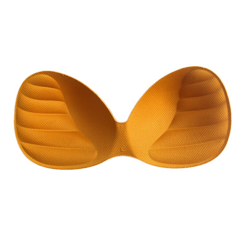 Body-fit kvinder badedragt pad indsæt bryst bh enhancer push up bikini polstret indsatser bryst usynlig pad: Og
