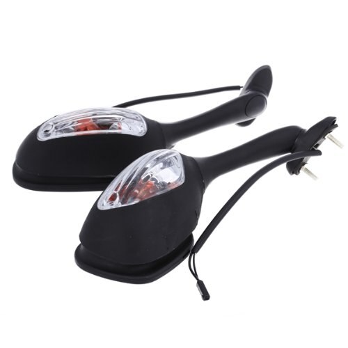 2x Motorcycle Rear Mirror with Indicator for Suzuki GSXR 600 2006