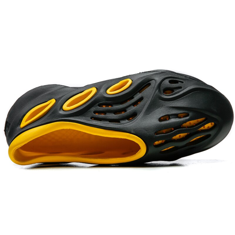 2021 de alta qualidade nova praia verão espuma coco buracos sapatos homens sandálias unisex sapatos jardim adulto cholas