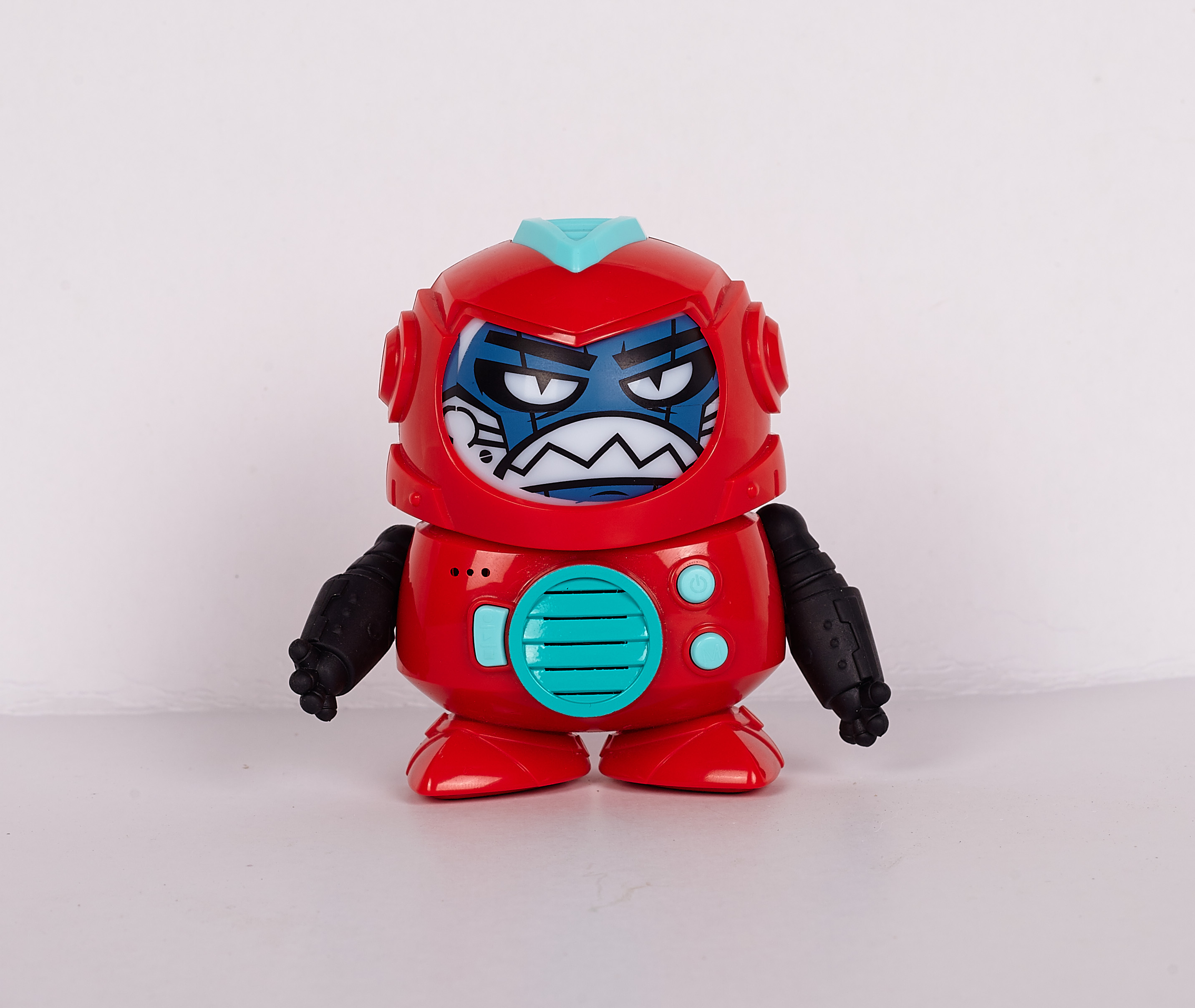 Intelligente verandering gezicht Mini Pocket Robot Lopen Muziek Dans Licht Voice Opname Gesprek Herhalen Smart Kid Speelgoed Interactieve
