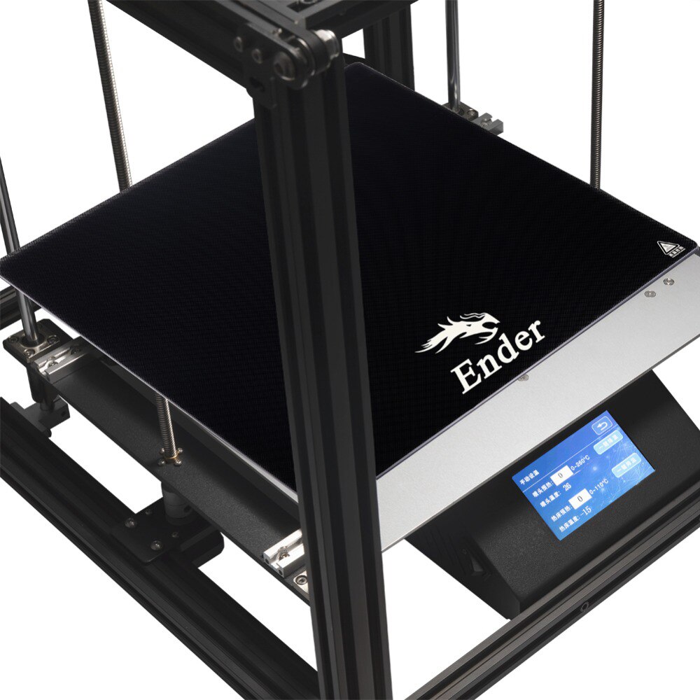 Superficie 235 × 235MM della costruzione del letto caldo del piatto di vetro temperato silicio di cristallo del carbonio della stampante di CREALITY 3D per Ender3/Ender3V2