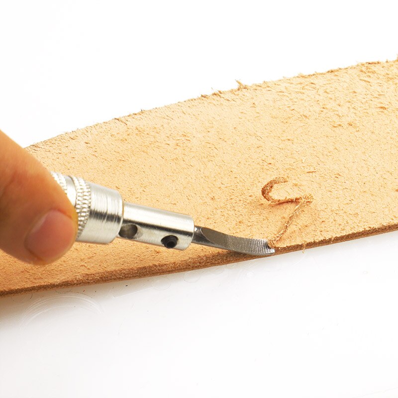 Adjustable Grooving Device Leather Tool For Processing the Edges of the Skin Leather Craft Stitching Hammer Fold Leather Craft