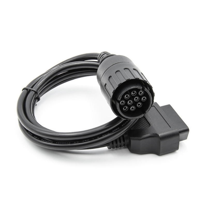 D7YA 10 Pin Naar 16 Pin OBD2 Connector Compatibel Met Bmw-Motorfiets Diagnostische Extension Adapter Kabel Scanner Usb Interface