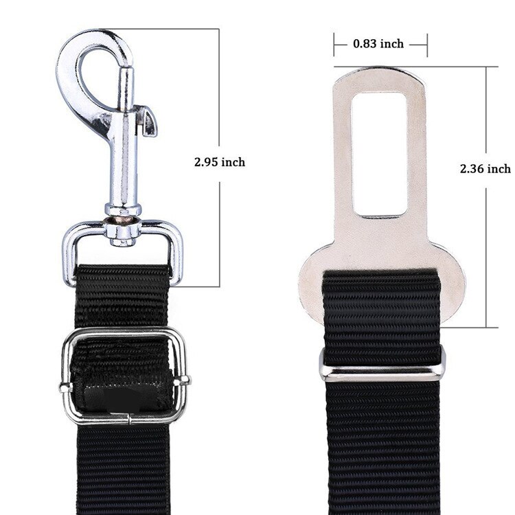 Verstelbare Pet Hond Kat Autogordel Veiligheid Leads Voertuig Veiligheidsgordel Harnas