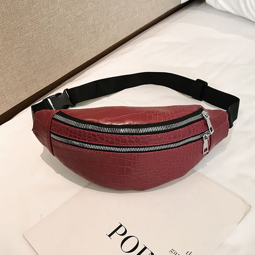 Vrouwen Mode Sport Taille Zak Zak Enkele Schoudertas Schuin Tas Многофункциональная Сумка Сумка Кожаная Женская