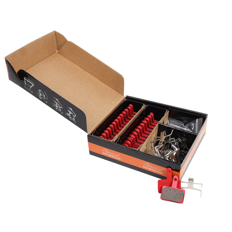 25 pairs bicycle disc brake pads Mountain bike metal ceramic brake pads riding cooling pads for SHIMANO SRAM AVID accessories