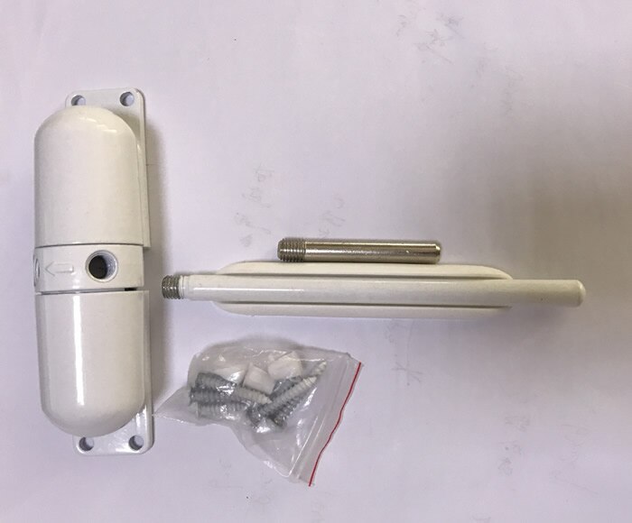 Best-selling in Verenigde Staten home licht lente rail deurdranger, te installeren, deur Hardware