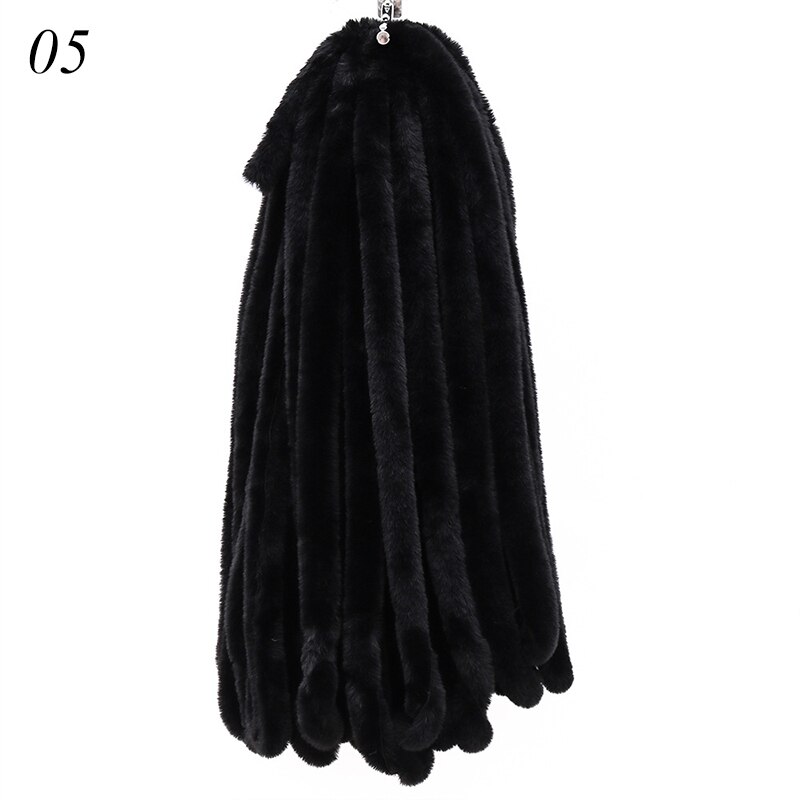 1M Kunstmatige Konijnenbont Lint Tapes Diy Kleding Naaien Pluizige Bekleding Trimmen Stof Woondecoratie Faux Bont Naaien Kostuum cra: 05