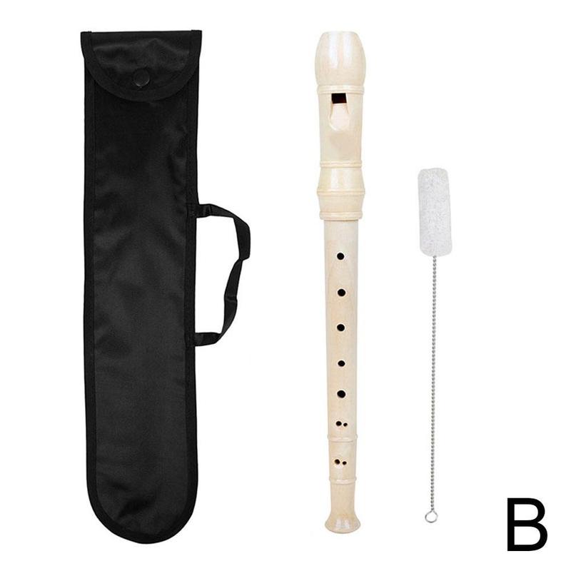 8 Holes Flute Long Musical Soprano Recorder Kids Educational Instrument For Clarinet Beginner Flute Plastic Instruments: 2
