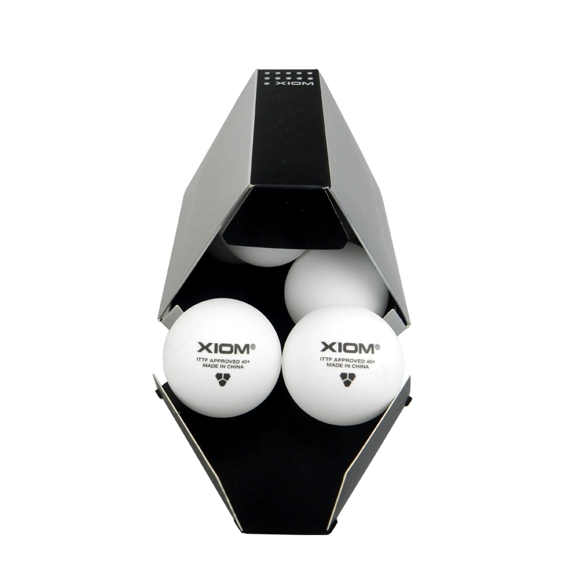 Xiom originale bordtennisbolde 3 stjernet 40+  sømløst materiale plast poly ittf godkendt ping pong bold