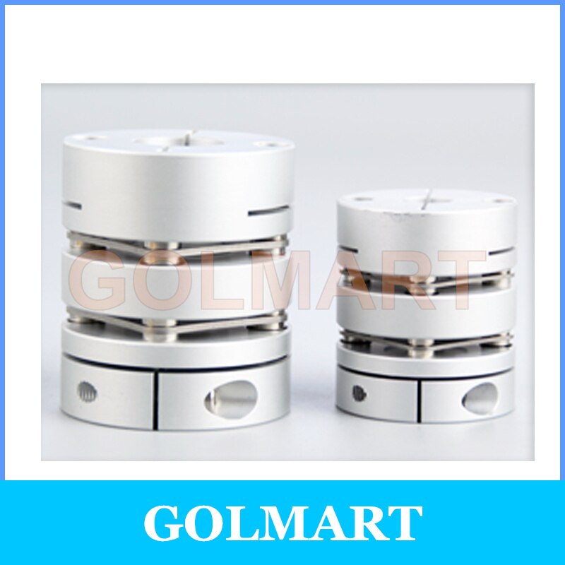 D39 L49 Motor Shaft Coupling Outer Dia. 39 MM Flexible Double Diaphragm Disk Coupling Disc Coupler for CNC motor