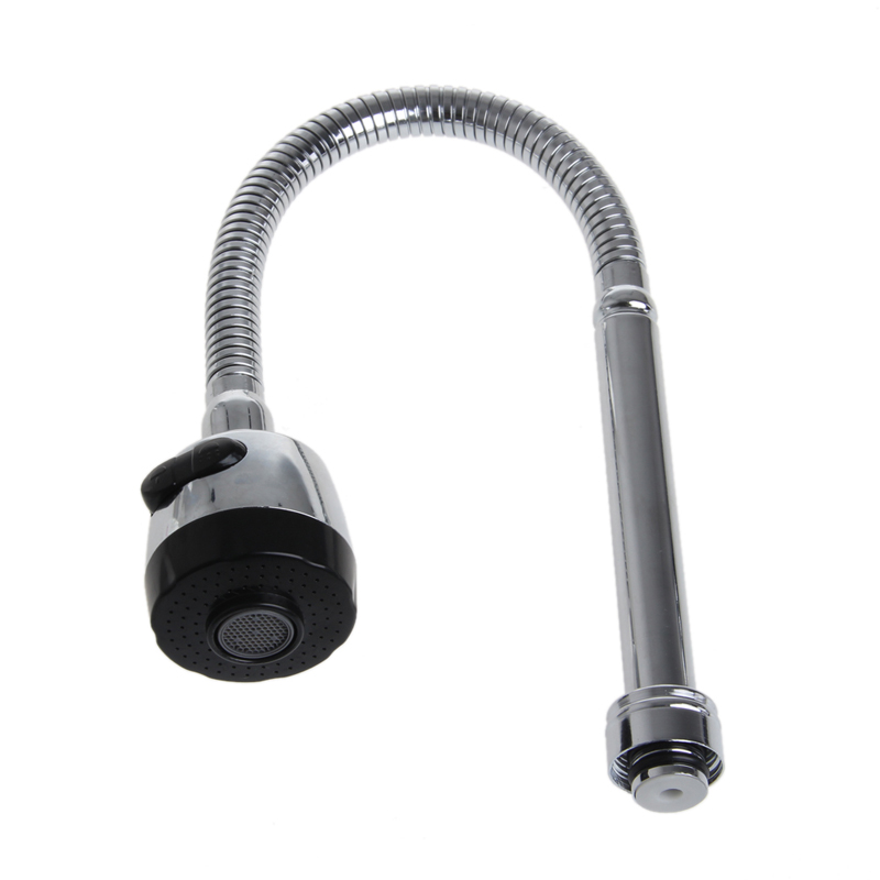 Kjøkkenkran kran slange dobbelt hull vann sink legering erstatningskran 48cm