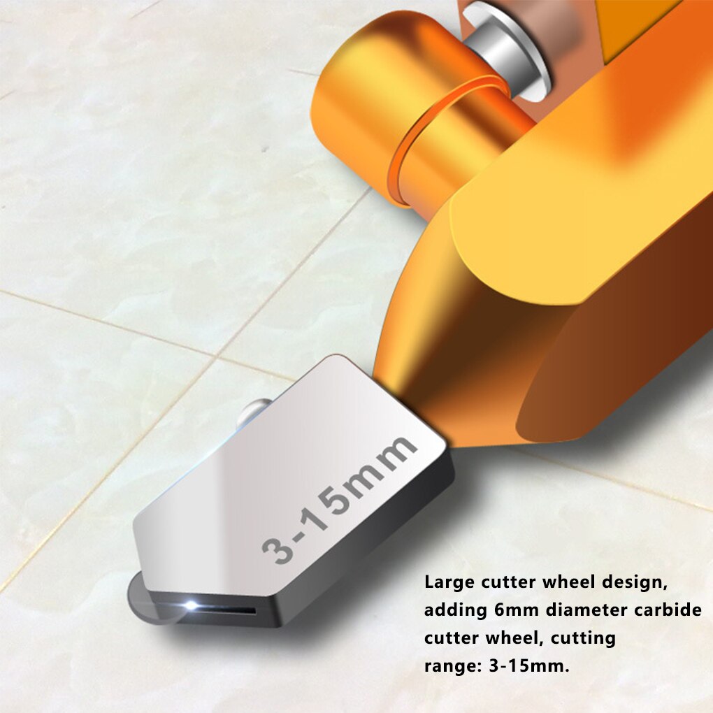 8PCS Glass Tile Cutter 3-15mm 2 In 1 Ceramic Tile Glass Cutting Tool Portable Construction Cutter Tool