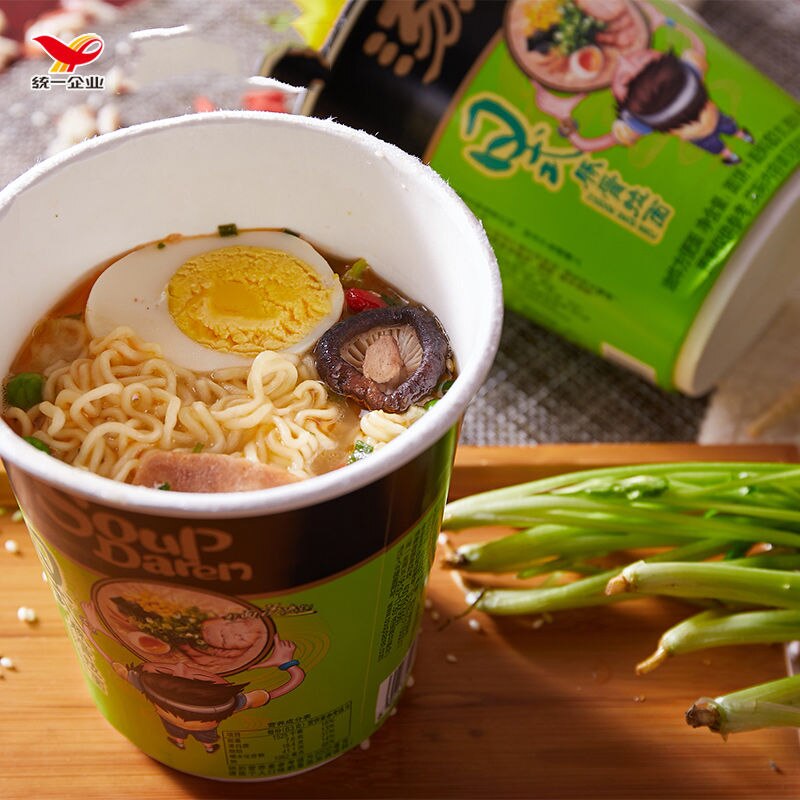Tongyi Soep Master Japanse Tonkotsu Ramen Instant Noodle Cup Ramen Vat Instant Ramen Kleine Cup Noodle
