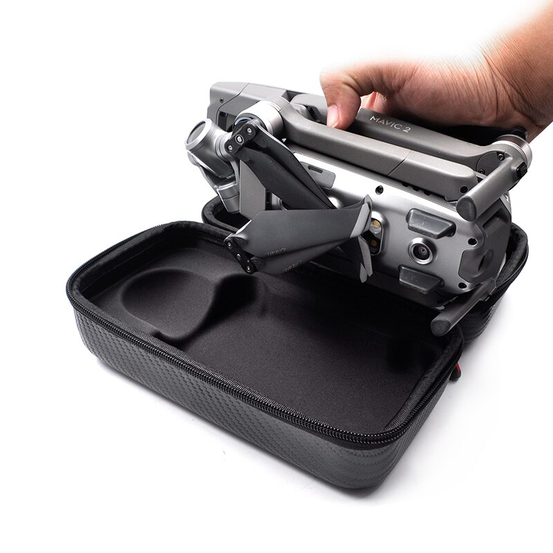 Dji mavic 2 pro / zoom tilbehør drone body vandtæt bærbar opbevaring pu taske fjernbetjening batteri hardshell taske