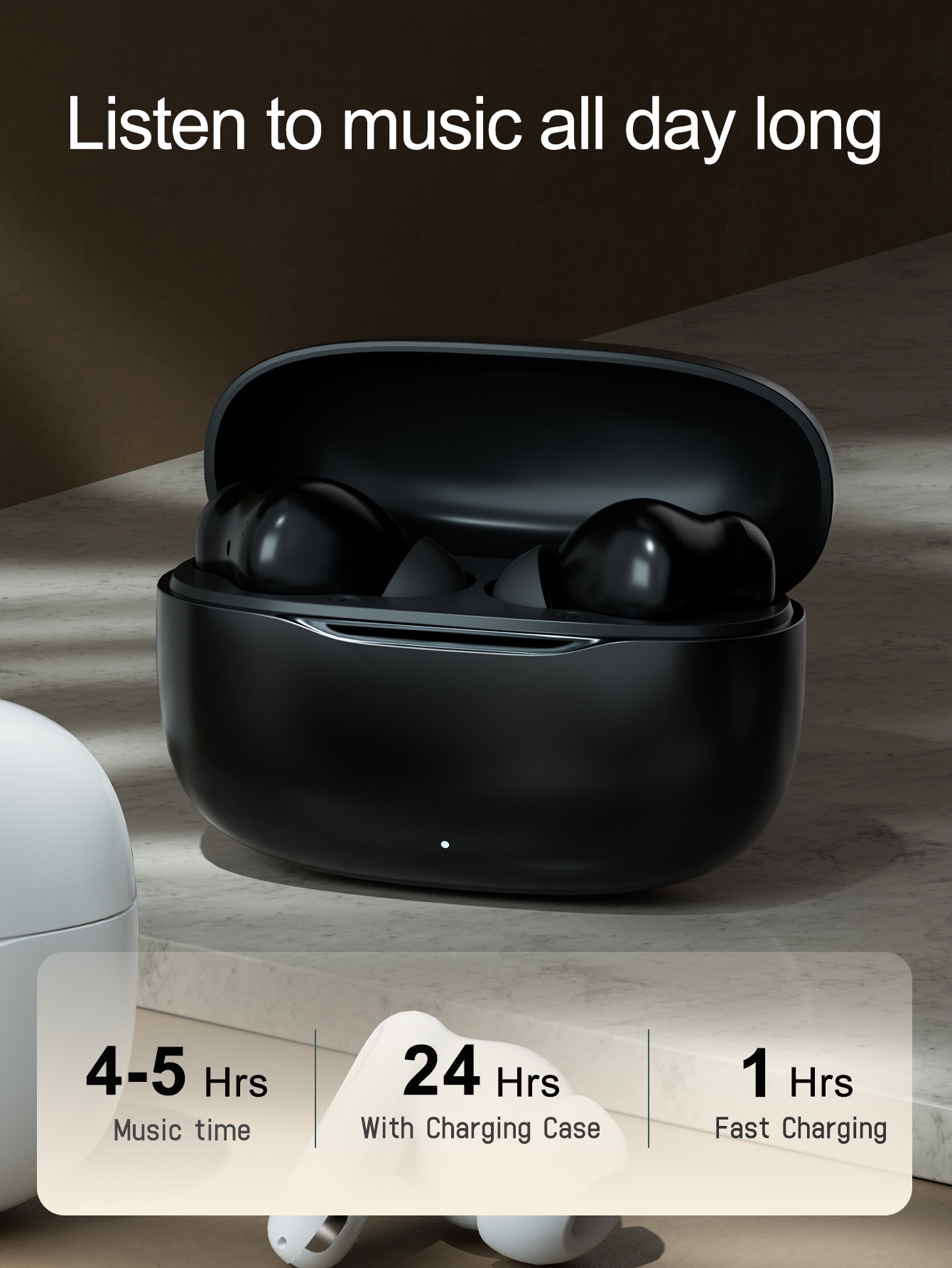 Air TWS Bluetooth Earphones Wireless Bluetooth Headset Noise Cancelling Earbuds with Mic Wireless Headphones for IPhone
