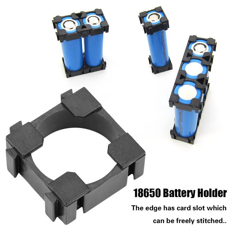 200 Supports De Batterie 18650 + Bande De Nickel 2m – Pour Assemblage DIY Packs Lithium-ion – ABS+PC Résistant - 5