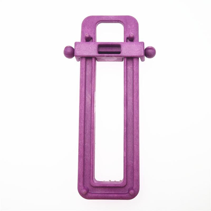 Kit de telar de calcetines de punto con gancho de ganchillo para calcetines bufanda sombrero tejer DIY tejer costura artesanía a mano herramienta (Color aleatorio)