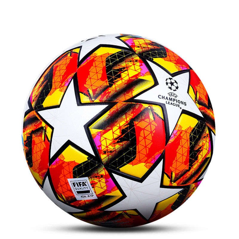 Popular High Wear-resistant Match Training Football Official Specifications 5 Football PU Match Training Soccer: C5