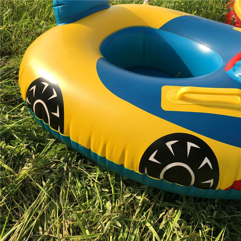 Baby Swimming Float Ring Inflatable Floating Float Lying Swimming Children Circle Inflatable Double Raft Swim Ring Kids Pool Toy